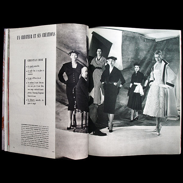Album du Figaro, n°46, mars-avril 1954, couverture de Richard Dormer