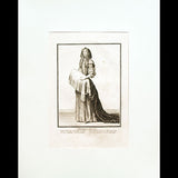 La Sage Femme, gravure de Bonnart (circa 1680)