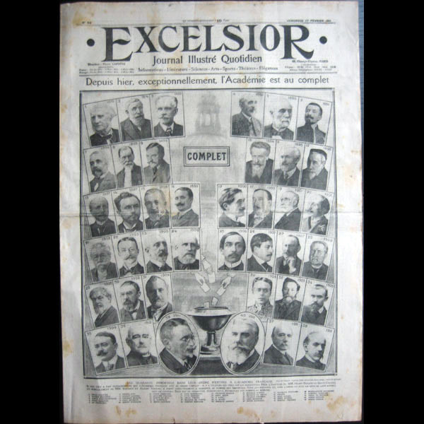 Excelsior, 17 février 1911 : l'apparition officielle de la jupe culotte