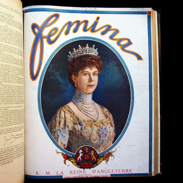 Fémina 1914, réunion de 14 numéros (janvier à août 1914)