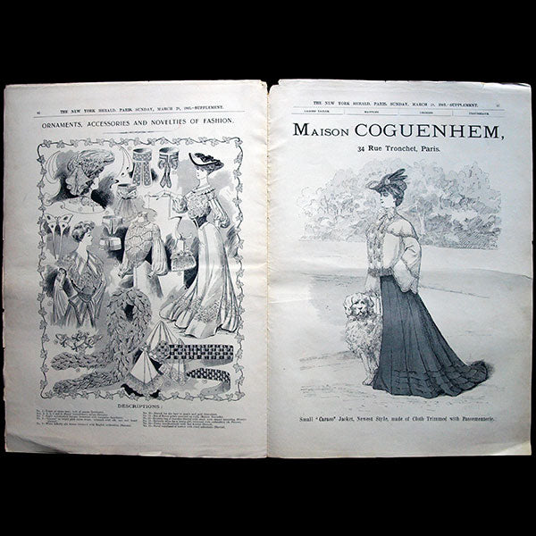 The New York Herald Fashion Supplement, March 29th, 1903