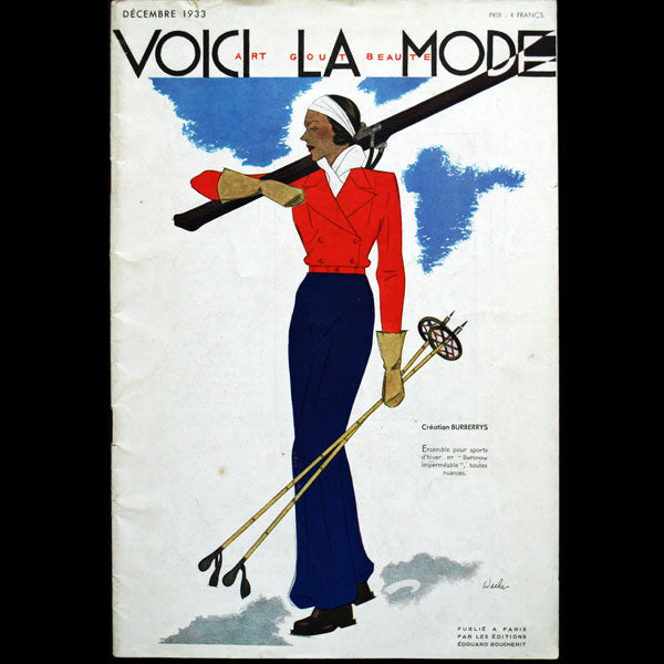 Art, Goût, Beauté, Voici la mode (1933, décembre)