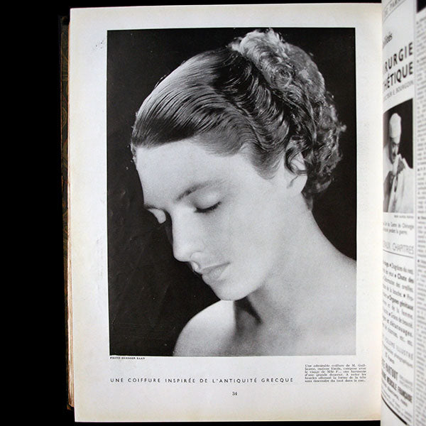 Beauté Coiffure-Mode & Votre Beauté, réunion de 15 numéros (d'octobre 1932 à décembre 1933)