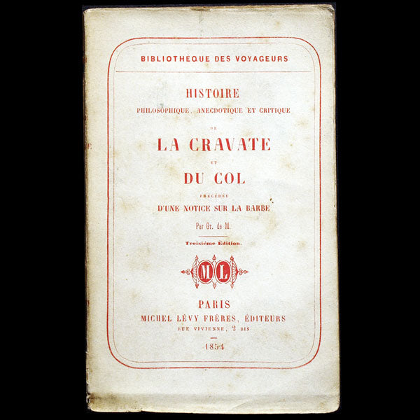 Histoire de la cravate (1854)