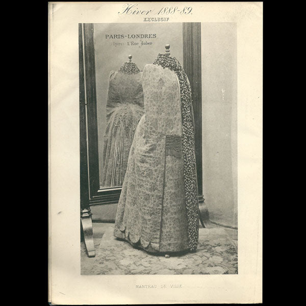 Catalogue du tailleur Paris-Londres, 1 rue Auber à Paris (1888-1889)