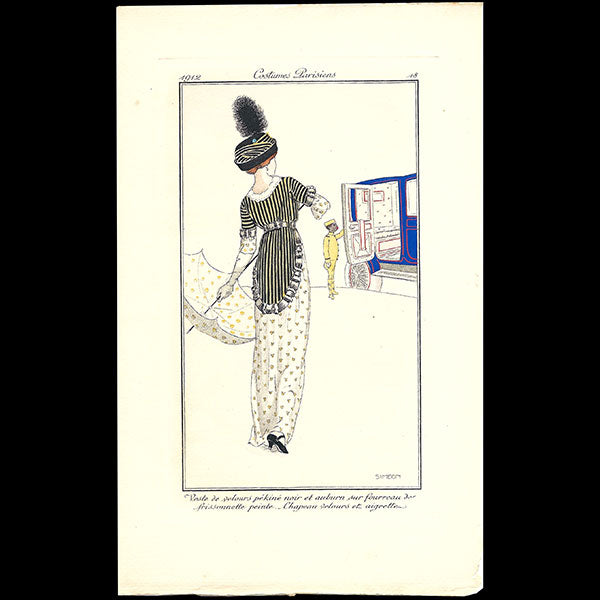 Le Journal des Dames et des Modes, Costumes Parisiens, n11, 1912