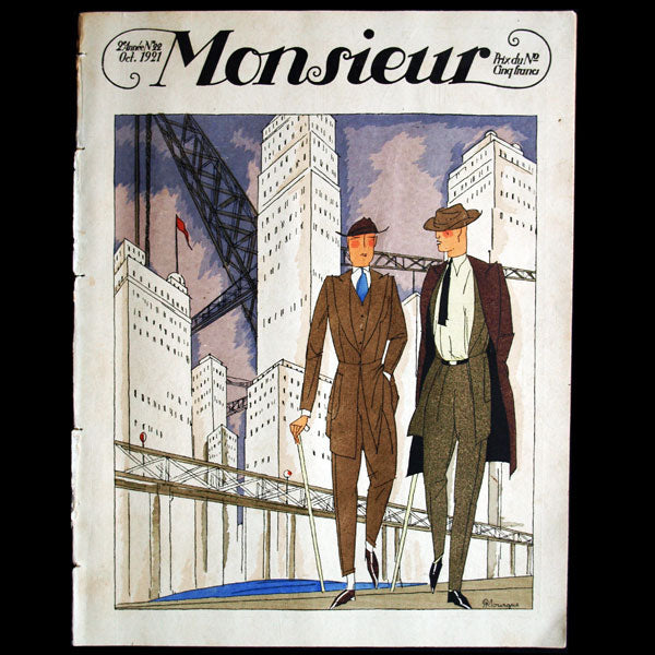 Monsieur, Revue des élégances, n22 (1921, octobre)