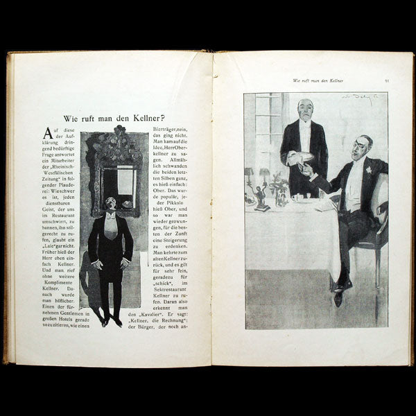 Der Gentleman, ein Herren-brevier herausgegeben von F. W. Koebner, 1913