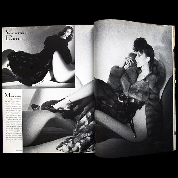 Vogue France (septembre 1972), couverture de Mike Reinhardt