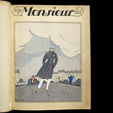 Monsieur, Revue des élégances, 57 livraisons (1920-1924)