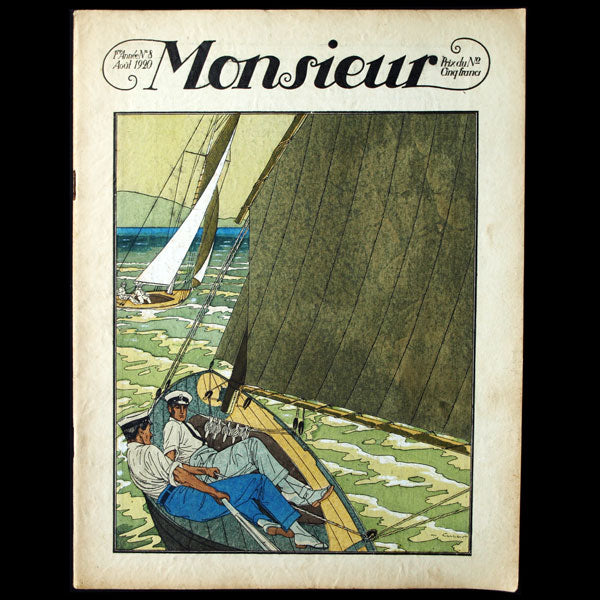 Monsieur, Revue des élégances, n8 (1920, août)