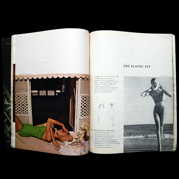 Harper's Bazaar (1950, juin), couverture de Louise Dahl-Wolfe