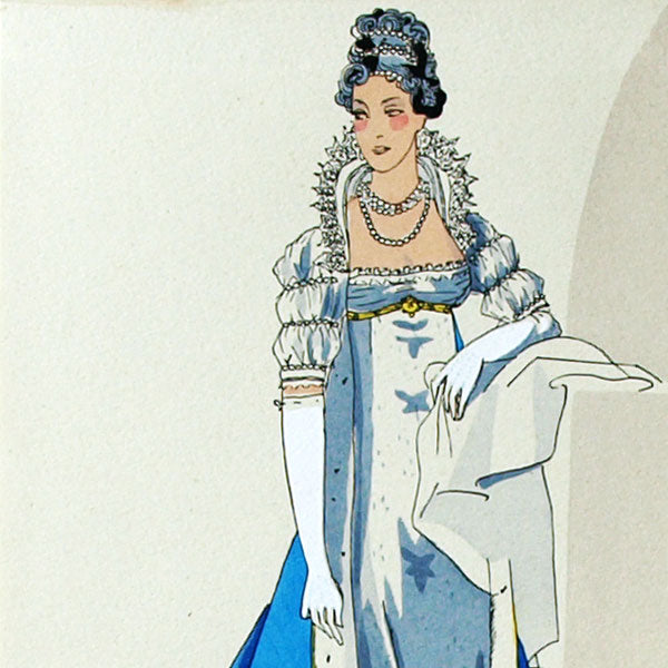 Empire - Histoire du costume français (circa 1930)