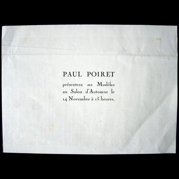 Aladin, parfum de Rosine, Paul Poiret (circa 1920)