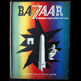 Harper's Bazaar (1937, 15 septembre), couverture de Cassandre