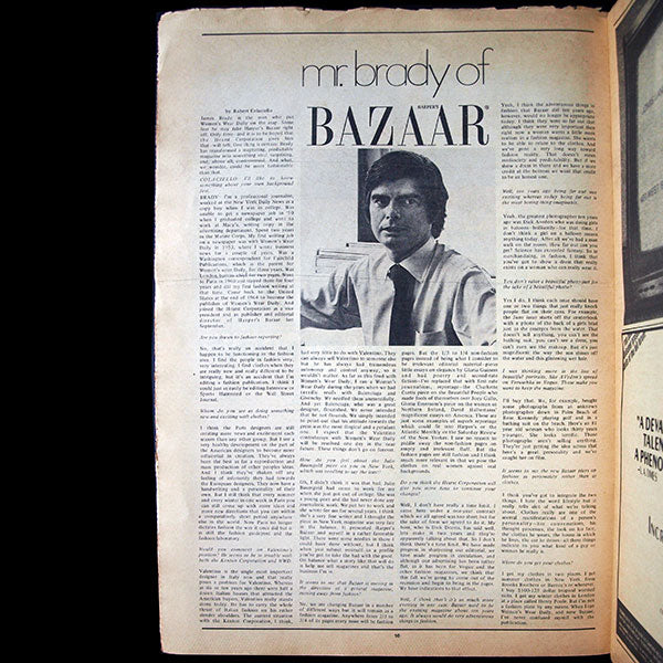 Andy Warhol's Interview, n°26  (October 1972)