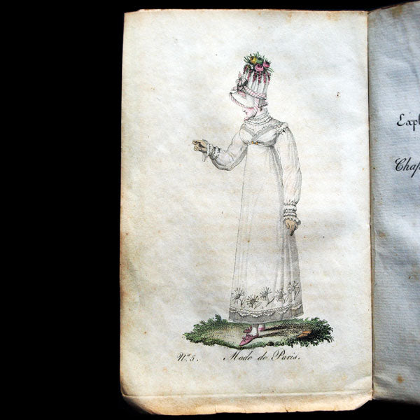 Journal des Dames et des Modes - Annuaire des modes de Paris, illustrations d'Horace Vernet (1814)