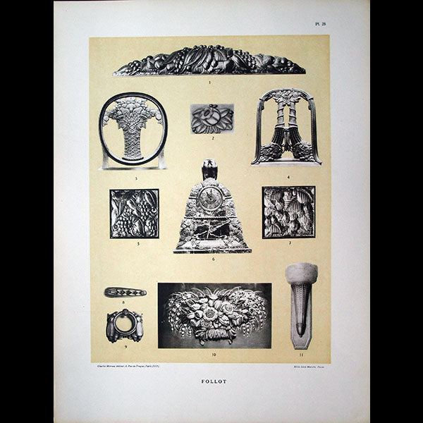 Rapin - La Sculpture Décorative Moderne, 1ère série (1926)