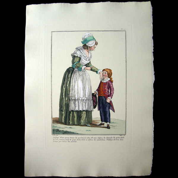 Galerie des modes et costumes, 1778-1887, gravure n°177 (1912)