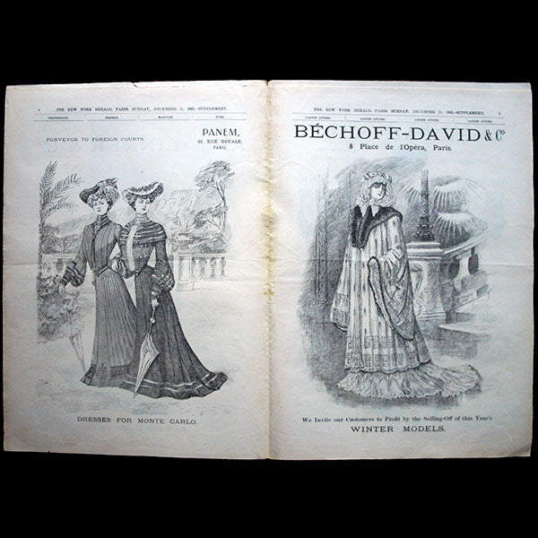 The New York Herald Fashion Supplement, December 21st, 1902