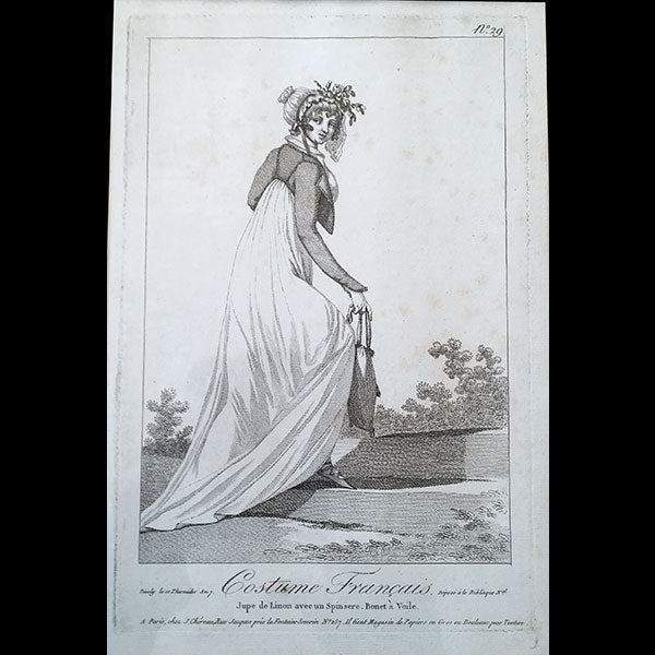 Chéreau - Costume Français, planches n°29, 31, 32 et 46 (circa 1798-1799)