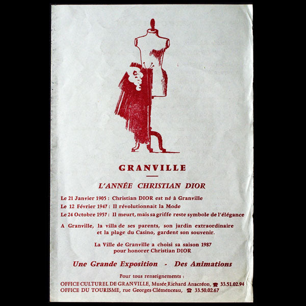 Granville, l'Année Christian Dior (1987)