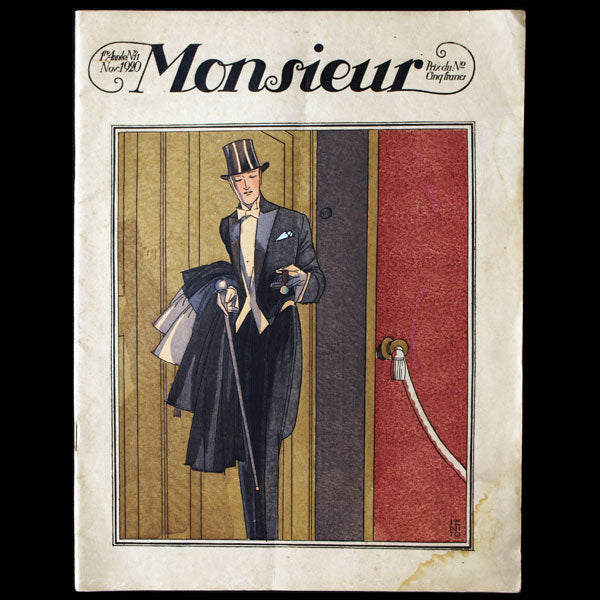 Monsieur, Revue des élégances, n11 (1920, novembre)