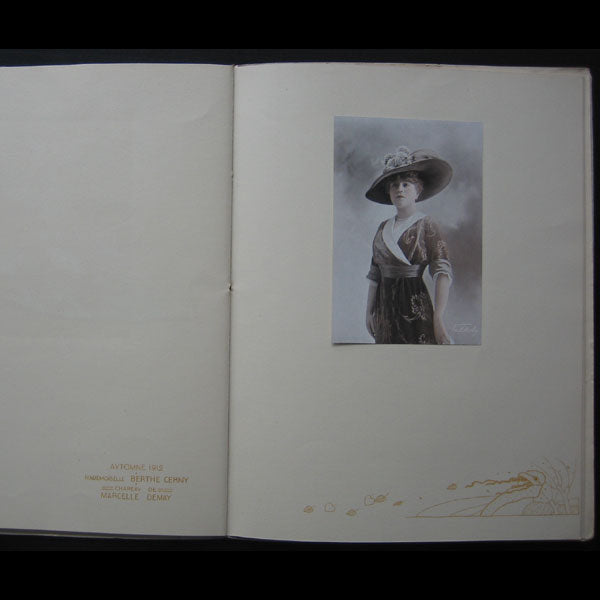 La mode en mil neuf cent douze chez Marcelle Demay (1912)