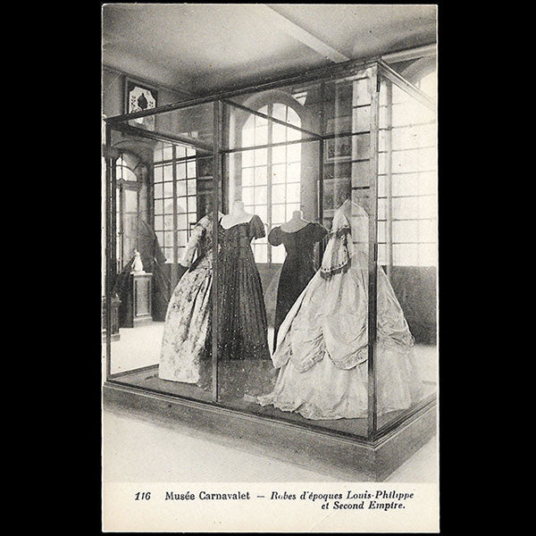 Musée Carnavalet - Robes Louis-Philippe et 2nd Empire (circa 1925)