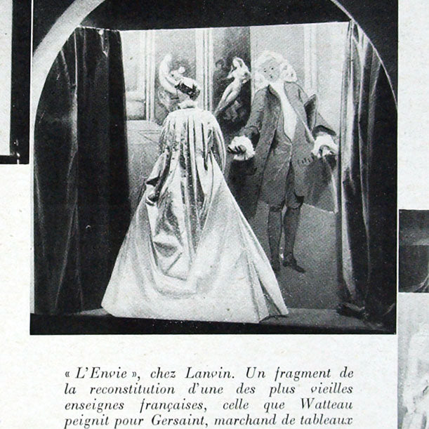 Plaisir de France - L'élégance masculine par Georges Lepape (juillet août 1948)