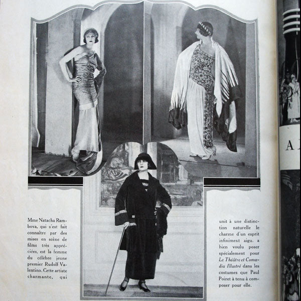 Le Théâtre et Comoedia Illustré, réunion des 12 numéros de 1923