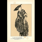 Printemps - La mode des fourrures au Printemps, hiver 1912-1913, illustrations de Drian (1912)
