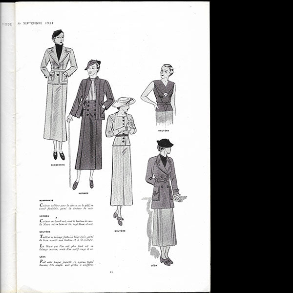 Art, Goût, Beauté, Voici la mode (1934, septembre)