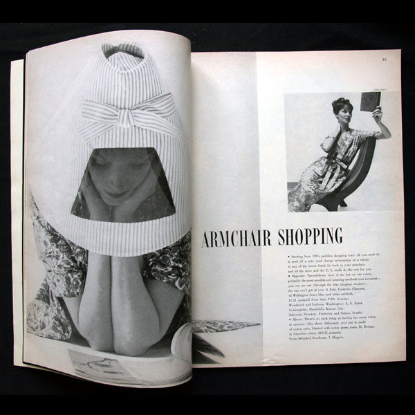 Harper's Bazaar (1958, juillet), couverture de Derujinsky