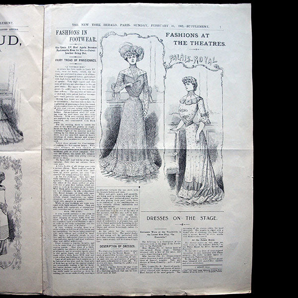 The New York Herald Fashion Supplement, February 16th 1902