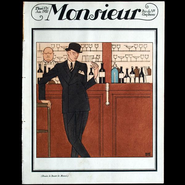 Monsieur, Revue des élégances, n18 (1921, juin)