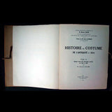 Leloir - Histoire du costume de l'antiquité à 1914, tome IX (1934)