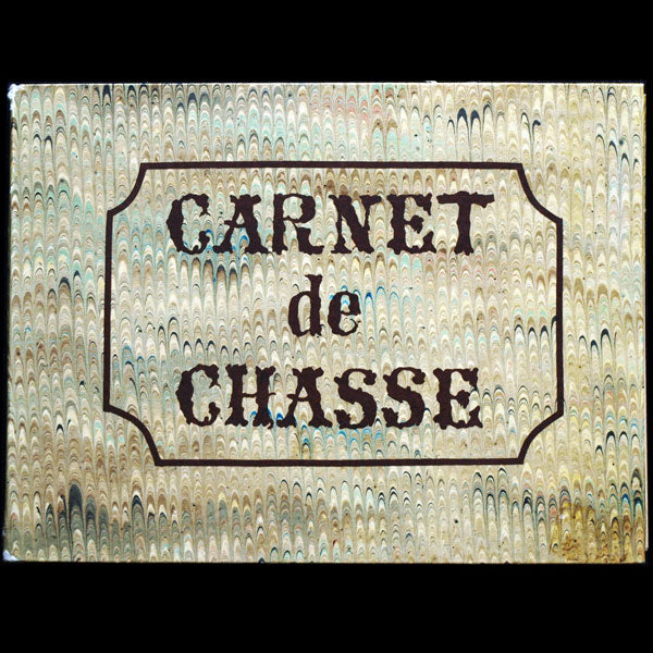Carnet de chasse, illustré par le Baron Karl Reille, Christian Dior, (circa 1960)