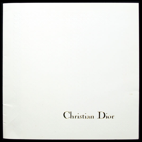 Christian Dior, plaquette de présentation (1980)