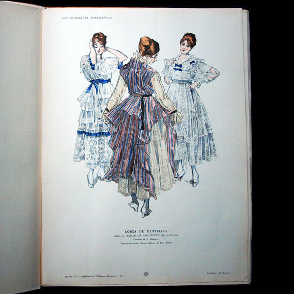 Les Elégances Parisiennes, publication officielle des industries françaises de la mode, mai 1916, n°2