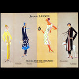 L'Art et la Mode : Gouaches de l'atelier Jeanne Lanvin, catalogue de vente du 15 mai 1995
