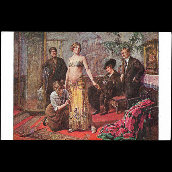 Chez le costumier Souplet, tableau de Gaussen (1914)