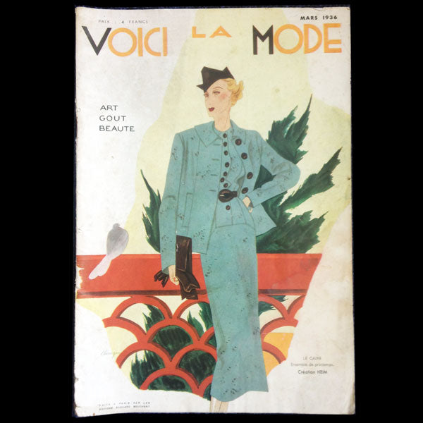 Art, Goût, Beauté, Voici la mode (1936, mars)
