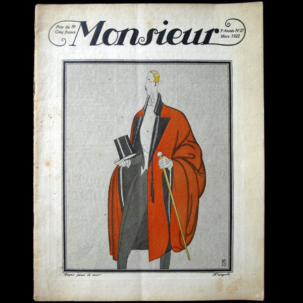 Monsieur, Revue des élégances, n27 (1922, mars)