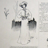 Poiret - L’Art et la Mode (10 Novembre 1900), illustrations de Paul Poiret