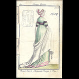 Costume Parisien, Journal des dames et des modes, an VII gravure n°114