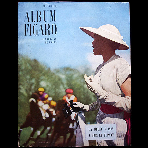 Album du Figaro, n°24, juin-juillet 1950, couverture de Russell
