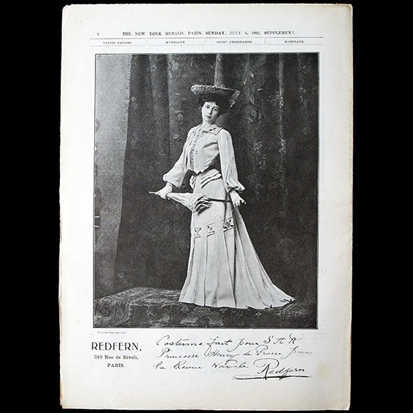 The New York Herald Fashion Supplement, July 6th 1902