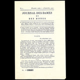 Le Journal des Dames et des Modes, Costumes Parisiens, n11, 1912