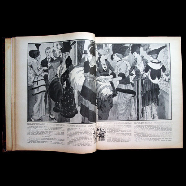 Fémina 1914, réunion de 14 numéros (janvier à août 1914)